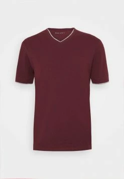 Pier One Hombre Camiseta Básica - Bordeaux -PIER ONE Ventas ea6d4ce483094e2d99e7da5a6d169f28