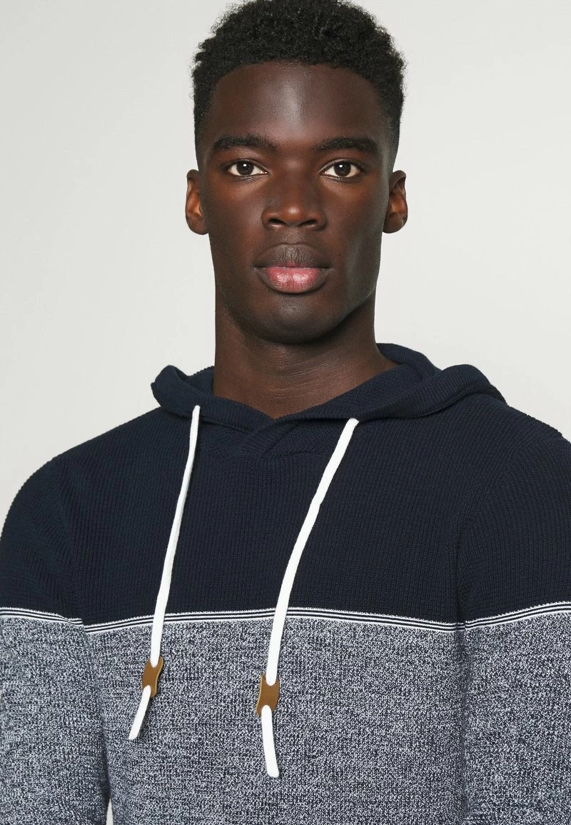 Pier One Hombre Jersey Con Capucha - Dark Blue 6 Pier One Hombre Jersey Con Capucha - Dark Blue - Imagen 4