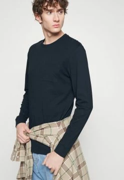 Pier One Camiseta De Manga Larga - Dark Blue, Hombre -PIER ONE Ventas eaef6fe5951044d98cf24bd592b84a64