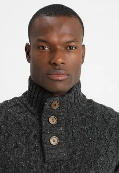 Pier One Hombre Jersey De Punto - Mottled Dark Grey -PIER ONE Ventas eb6dec66e1f147509263ea1a088f200f