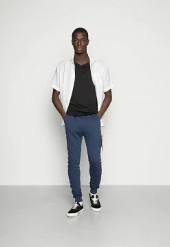 Pier One Hombre 3 PACK - Camiseta Básica - Black