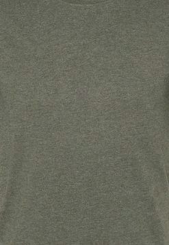 Pier One 3 PACK - Camiseta Básica - Brown/beige/light Blue, Hombre -PIER ONE Ventas ecca6c76097b43c3bbd6328464658835