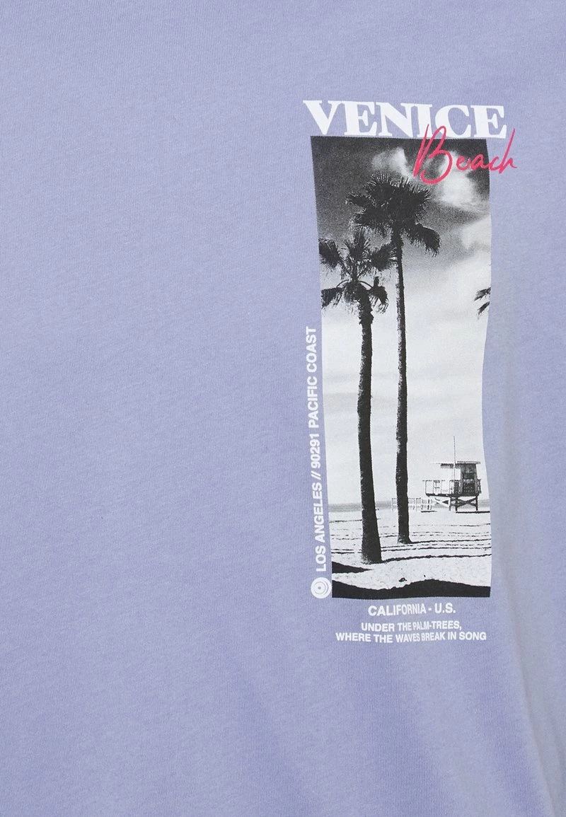 Pier One Hombre Camiseta Estampada - Lilac 9 Pier One Hombre Camiseta Estampada - Lilac - Imagen 7