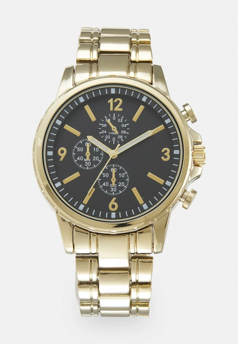 Pier One Unisexo UNISEX - Reloj - Gold-coloured/black 3 Pier One Unisexo UNISEX - Reloj - Gold-coloured/black