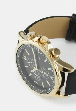 Pier One Unisexo UNISEX - Cronógrafo - Black/gold-coloured -PIER ONE Ventas eec72deb7b2740719a136e412abc57b2