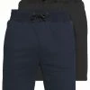 Pier One Hombre 2 PACK - Shorts - Dark Blue/black 2 Pier One Hombre 2 PACK - Shorts - Dark Blue/black -PIER ONE Ventas eee667fe5816453a9c270d93494b5613
