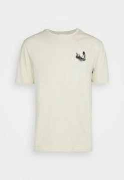 Pier One Hombre MOON SCENE GRAPHIC T-SHIRT - Camiseta Estampada - Grey