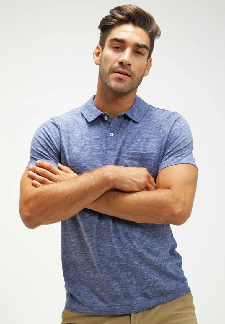 Pier One Polo - Blue Melange, Hombre 3 Pier One Polo - Blue Melange, Hombre