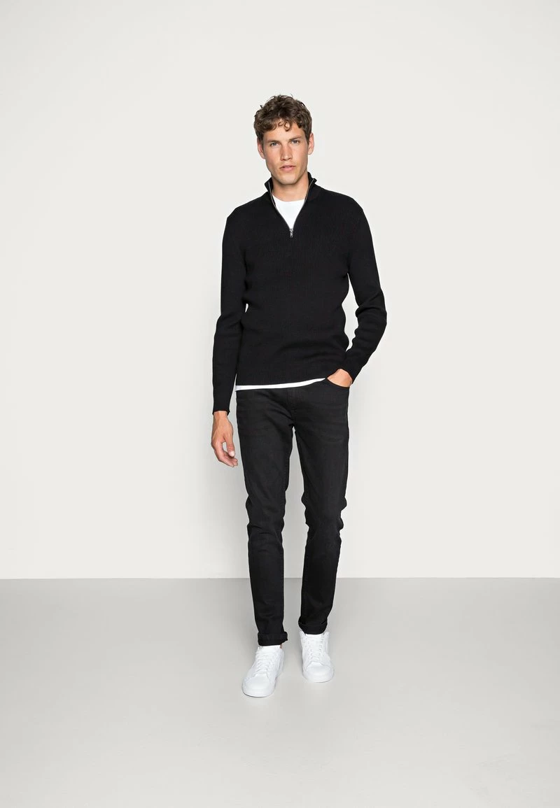 Pier One Hombre Vaqueros Pitillo - Black Denim 4 Pier One Hombre Vaqueros Pitillo - Black Denim - Imagen 2