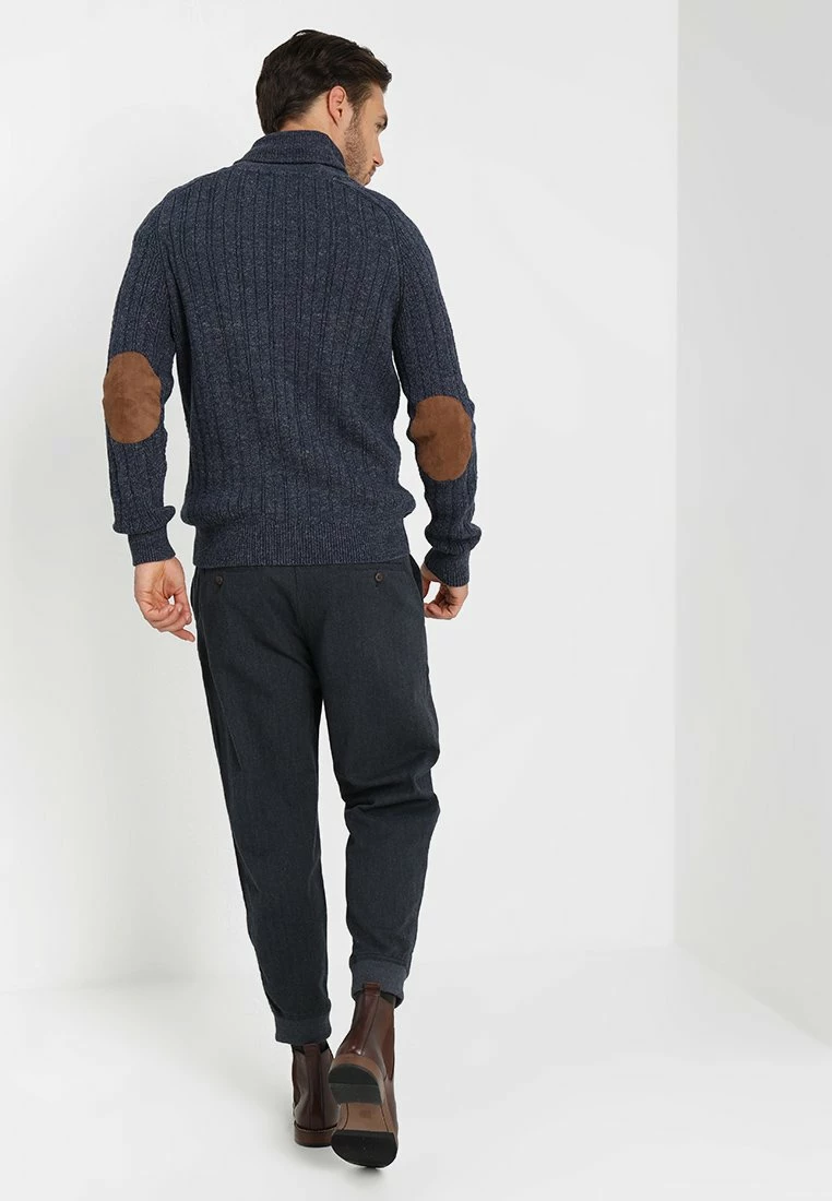 Pier One Hombre Chaqueta De Punto - Mottled Blue 5 Pier One Hombre Chaqueta De Punto - Mottled Blue - Imagen 3