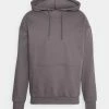 Pier One Hombre PLAIN SKATER HOODIE - Sudadera - Dark Grey -PIER ONE Ventas f14dc9b25b6d40a6b62c88f5a3c17e5e