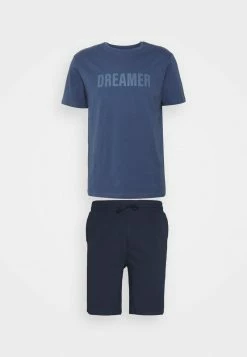 Pier One Hombre Pijama - Blue/dark Blue