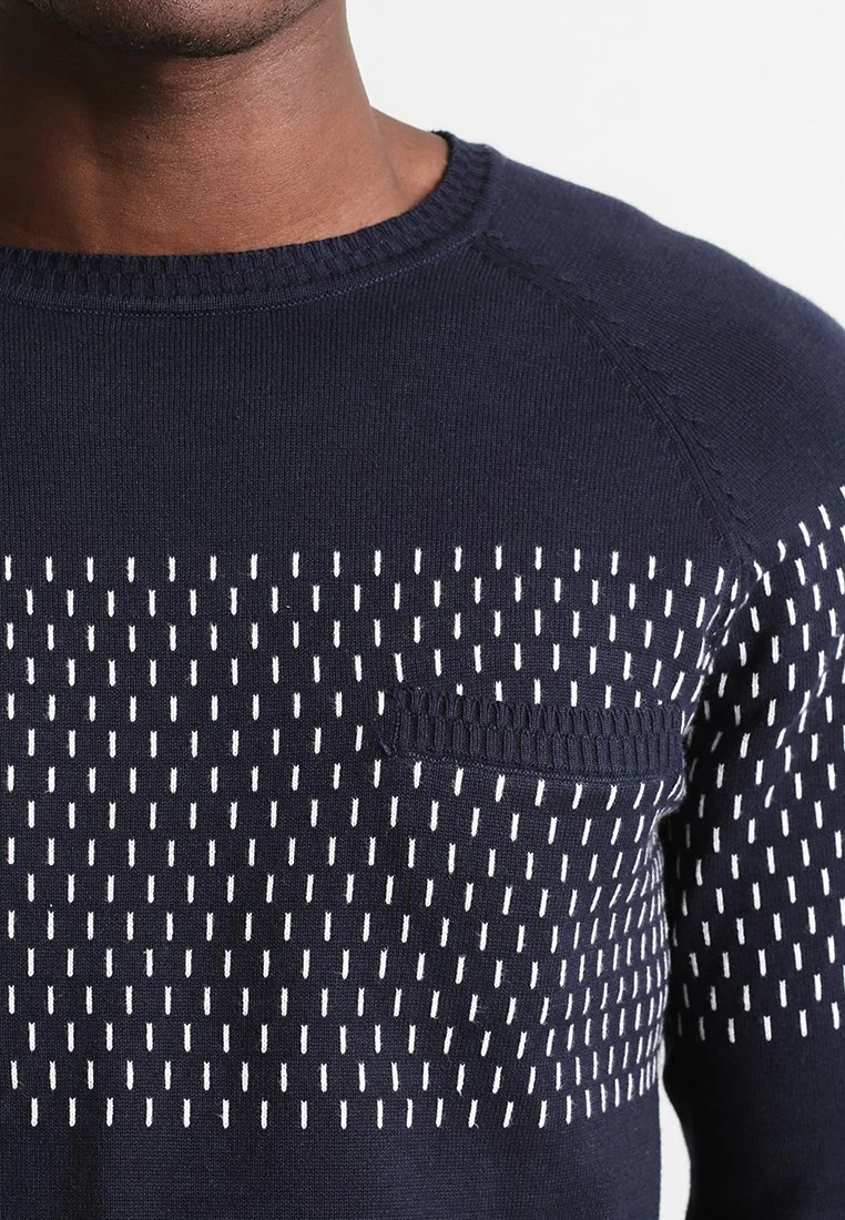 Pier One Hombre Jersey De Punto - Dark Blue 6 Pier One Hombre Jersey De Punto - Dark Blue - Imagen 4