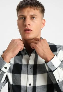 Pier One Hombre Camisa - Black/white -PIER ONE Ventas f53db08a39734cb0a9045c08ab5cf6e6