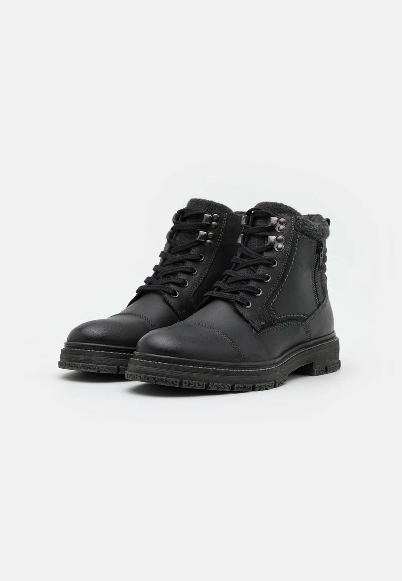 Pier One Hombre Botines Con Cordones - Black 4 Pier One Hombre Botines Con Cordones - Black - Imagen 2