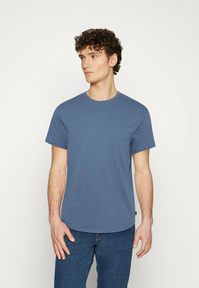 Pier One Hombre 5 PACK - Camiseta Básica - Mottled Brown/mottled Light Grey/mottled Dark Grey 7 Pier One Hombre 5 PACK - Camiseta Básica - Mottled Brown/mottled Light Grey/mottled Dark Grey - Imagen 5