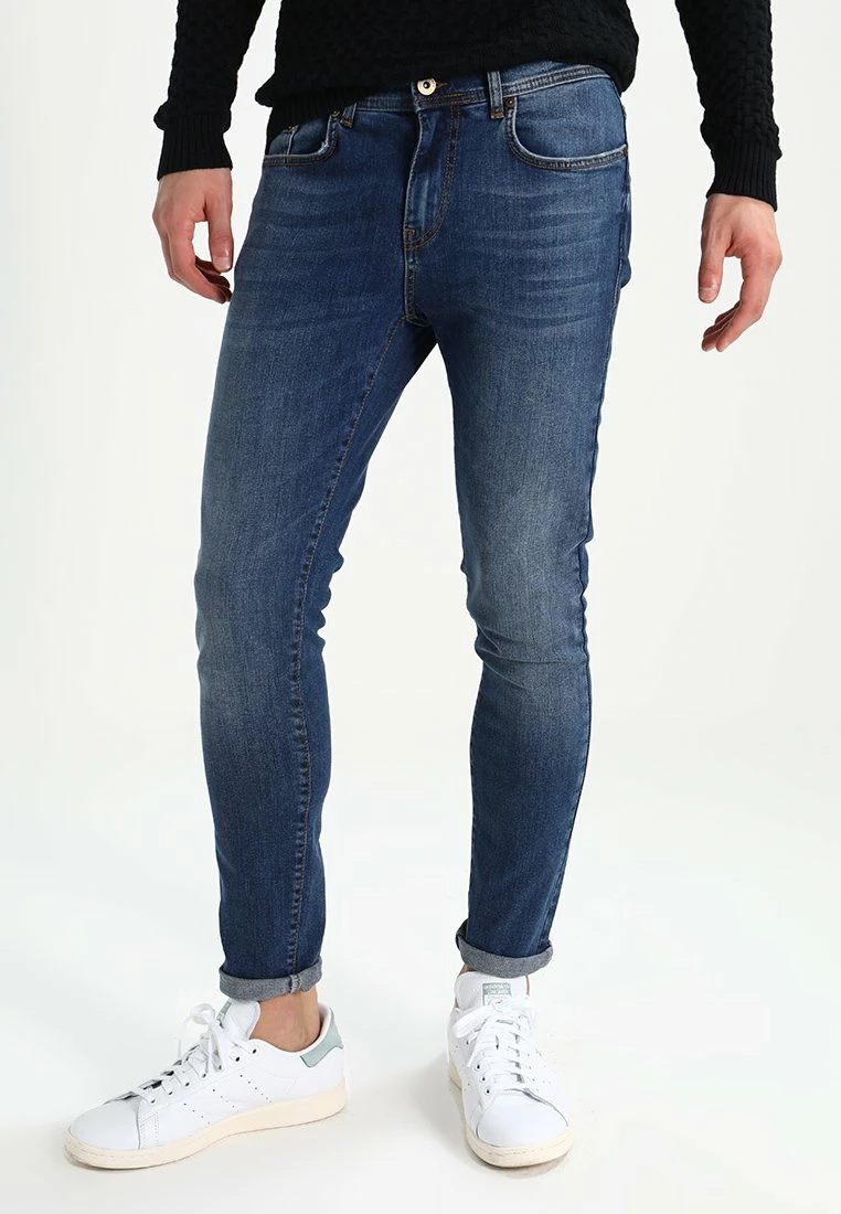 Pier One Hombre Vaqueros Slim Fit - Mid Blue Denim 3 Pier One Hombre Vaqueros Slim Fit - Mid Blue Denim
