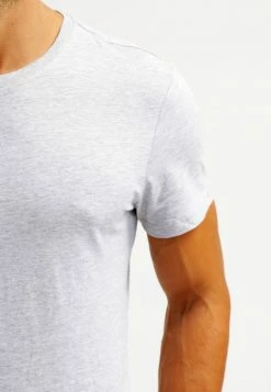 Pier One Camiseta Básica - Light Grey Melange, Hombre -PIER ONE Ventas f9cfb05c40494e5bb8d2437b062d2db8
