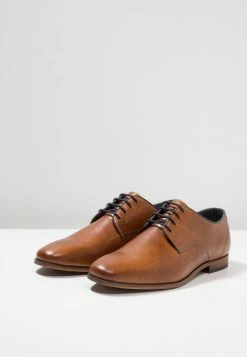 Pier One Hombre LEATHER - Zapatos Con Cordones - Cognac -PIER ONE Ventas f9e131d9a9844a1fbde760842676d965