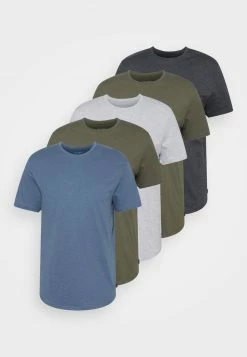 Pier One Hombre 5 PACK - Camiseta Básica - Mottled Brown/mottled Light Grey/mottled Dark Grey 16 Pier One Hombre 5 PACK - Camiseta Básica - Mottled Brown/mottled Light Grey/mottled Dark Grey -PIER ONE Ventas fa4a9e24553643c892c88ca1c9a8507a