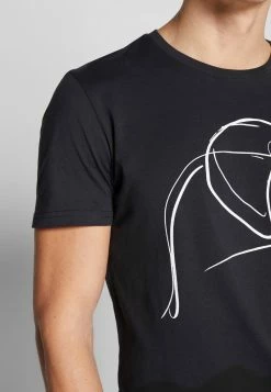 Pier One Hombre Camiseta Estampada - Black -PIER ONE Ventas fb906ec04aff4e6db0632d0ee3a8dc32