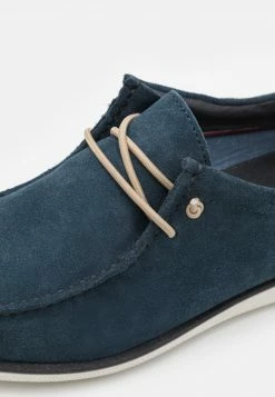 Pier One Hombre LEATHER - Zapatos Con Cordones - Dark Blue -PIER ONE Ventas fdb459ed458143aa90897cc7b1ae3899
