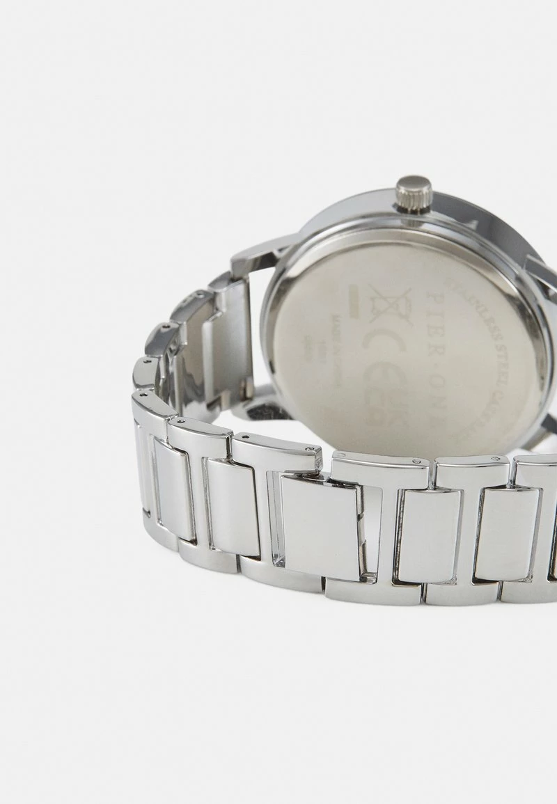 Pier One Unisexo UNISEX - Reloj - Black/silver-coloured 4 Pier One Unisexo UNISEX - Reloj - Black/silver-coloured - Imagen 2