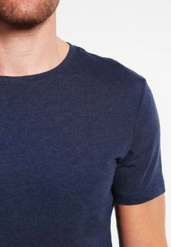 Pier One Hombre Camiseta Básica - Dark Blue Melange -PIER ONE Ventas fefd2b9f92314effa890df831709d82d