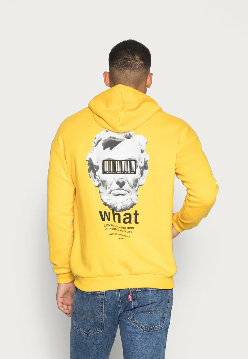 Pier One Unisexo Jersey Con Capucha - Yellow 3 Pier One Unisexo Jersey Con Capucha - Yellow