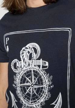 Pier One Camiseta Estampada - Dark Blue, Hombre 11 Pier One Camiseta Estampada - Dark Blue, Hombre -PIER ONE Ventas ff80483a999c4d249059dbcdf070f3fc